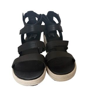 SOREL Cameron Multi Strap Wedge Sandal Size 11